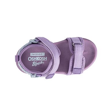 OshKosh B'gosh® Jesse Toddler Girl Slip-On Sandals with Adjustable Straps