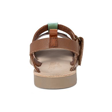 OshKosh B'gosh® Gia Toddler Girls Slip-On Sandals With Bow Accent