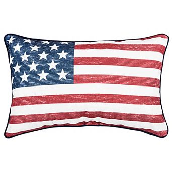 C&F Home American Flag Throw Pillow