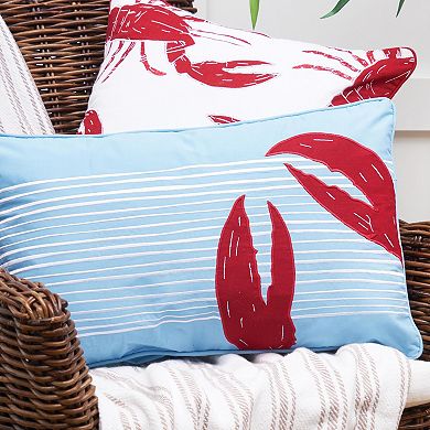 C&F Home Lobster Coastal Throw Pillow