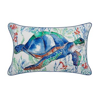 C&F Home Nautical Turtle Coastal Throw Pillow
