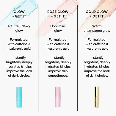 Gold Glow + Get It Cooling & Brightening Eye Balm