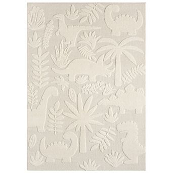 Town & Country Dinosaur Jungle Party Kids Area Rug