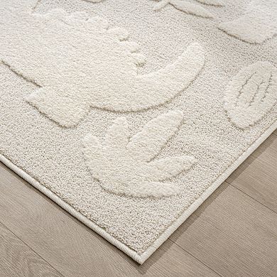 Town & Country Dinosaur Jungle Party Kids Area Rug