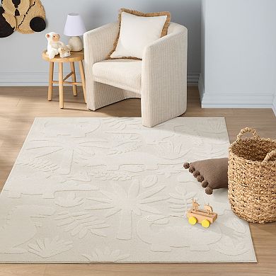 Town & Country Dinosaur Jungle Party Kids Area Rug