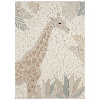 Town & Country Jungle Giraffe Kids Area Rug