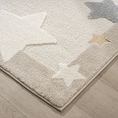 Town & Country Super Star Galaxy Kids Area Rug