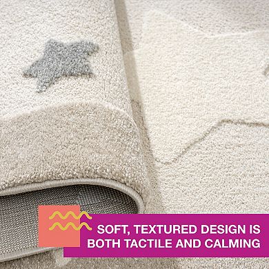 Town & Country Super Star Galaxy Kids Area Rug