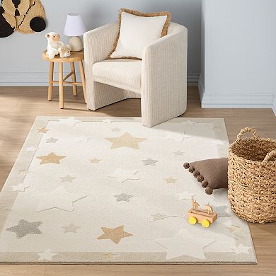 Town & Country Super Star Galaxy Kids Area Rug