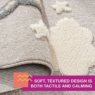 Town & Country Starlight Unicorn Dream Soft Plush Kids Area Rug