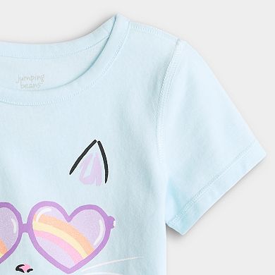 Toddler & Girls 4-12 Jumping Beans® Sensory Adaptive Short Sleeve Tee