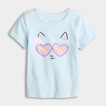 Toddler & Girls 4-12 Jumping Beans® Sensory Adaptive Short Sleeve Tee