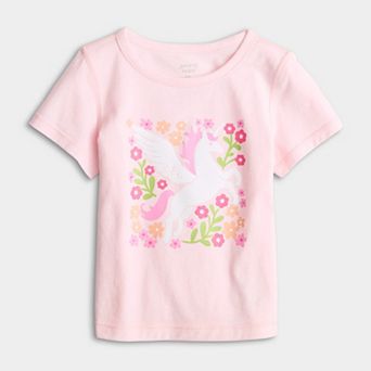 Toddler & Girls 4-12 Jumping Beans® Sensory Adaptive Short Sleeve Tee