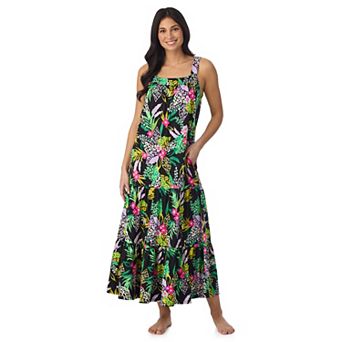 Women's Cuddl Duds® Tiered Maxi Nightgown