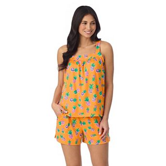 Women's Cuddl Duds® 2 pc Pajama Tank Top & Pajama Shorts Set