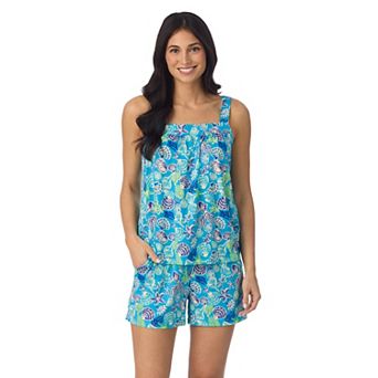 Women's Cuddl Duds® 2 pc Pajama Tank Top & Pajama Shorts Set
