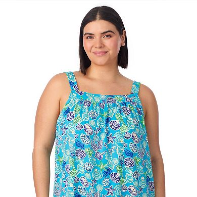 Plus Size Cuddl Duds® 2-Piece Pajama Tank Top & Pajama Shorts Set