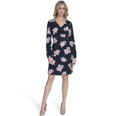 Women's Harper Rose Long Sleeve Fit & Flare Dress