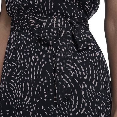 Women's Harper Rose Ruffle Trim Sleeve Dress