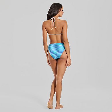 Juniors' Ninety-Nin Triangle Bikini Swim Top
