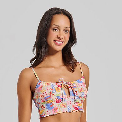 Juniors' Ninety-Nine° Tunneled Midkini Swim Top