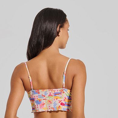 Juniors' Ninety-Nine° Tunneled Midkini Swim Top