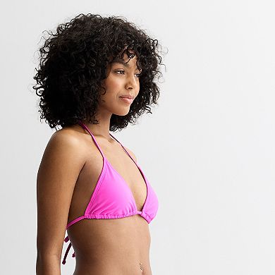 Juniors' SO® Triangle Swim Top