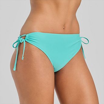 Juniors' SO® Side Tie Adjustable Cheeky Hipster Swim Bottoms
