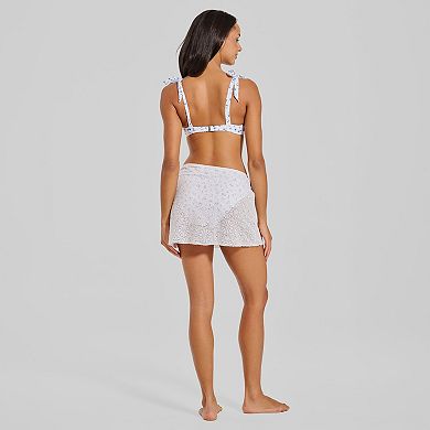 Juniors' Ninety-Nine° Tunneled Cover-Up Skirt