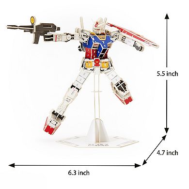 3D DIY Puzzle: RX-78-2 Gundam si-gu-mi mobile Suit - 373pcs