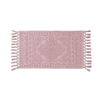 French Connection Nellore Fringe Cotton Bath Rug