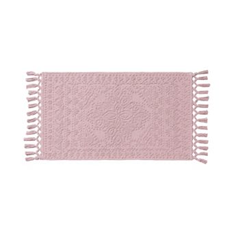 French Connection Nellore Fringe Cotton Bath Rug