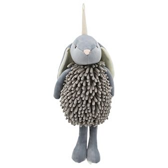 Chenille Hand Towels 1 pc Cute Cartoon Rabbit Shape Fuzzy Soft Absorbent Ball Hand Towel 6"x14"