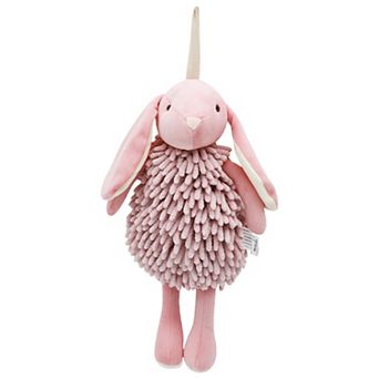 Chenille Hand Towels 1 pc Cute Cartoon Rabbit Shape Fuzzy Soft Absorbent Ball Hand Towel 6"x14"