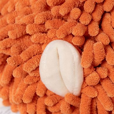 Cute Sheep Chenille Decorative Hand Towels 1 Pc Cartoon Animal Hanging Fuzzy Ball Hand Towel 9"x13"