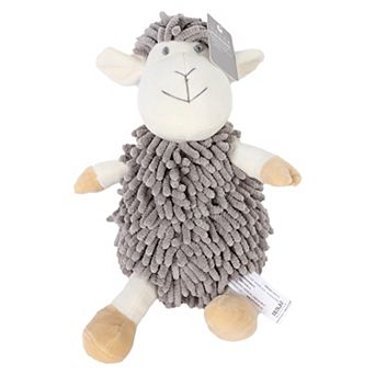 Cute Sheep Chenille Decorative Hand Towels 1 pc Cartoon Animal Hanging Fuzzy Ball Hand Towel 9"x13"