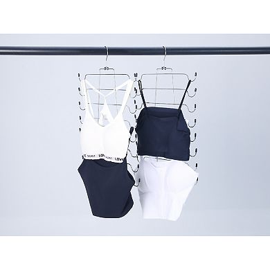 Tank Top Hangers, Non-Slip Hanging Sport Bras Holder, Space Saving Hanger Organizer Bra Hangers