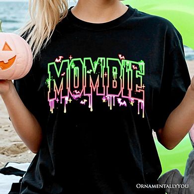 Mombie Halloween T-Shirt, Funny Tee for Spooky Moms
