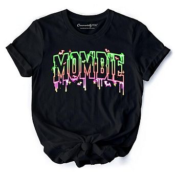 Mombie Halloween T-Shirt, Funny Tee for Spooky Moms