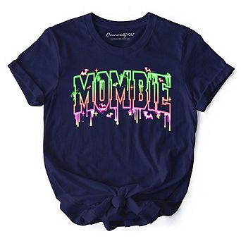Mombie Halloween T-Shirt, Funny Tee for Spooky Moms
