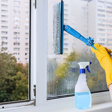 Microfiber Scrubber Replacement Head for Window Glass Marble Wall Home Bathroom