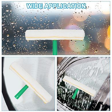 Microfiber Scrubber Replacement Head for Window Glass Marble Wall Home Bathroom