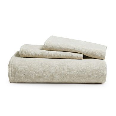 Unikome Linen-Cotton Blend Duvet Cover Set - Soft, Breathable & Textured Bedding Set