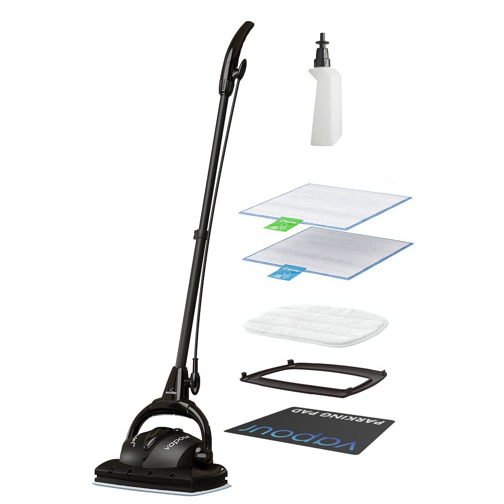 Euroflex Vapour 9-Piece Premium Steam Mop with Ultra Dry Steam Technology