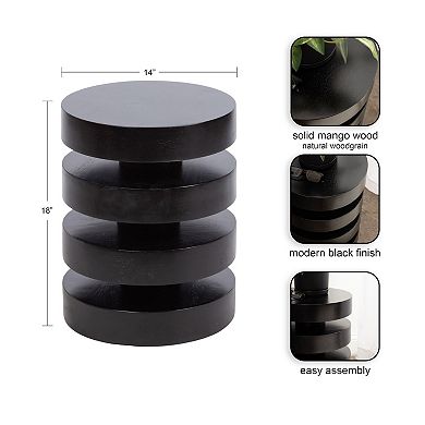 Omar Round Side Table