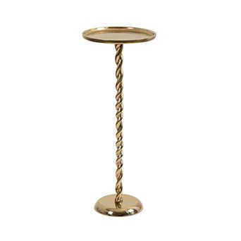 Ropa Metal Pedestal Table