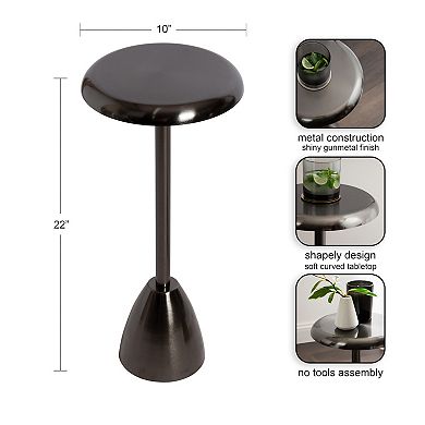 Morizet Round Metal Table