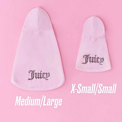 Juicy Couture Velour Pet Bling Hoodie