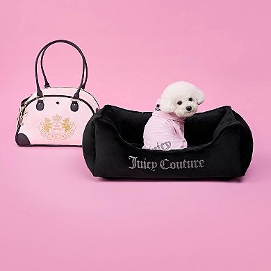 Juicy Couture Velour Pet Bling Hoodie