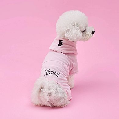 Juicy Couture Velour Pet Bling Tracksuit